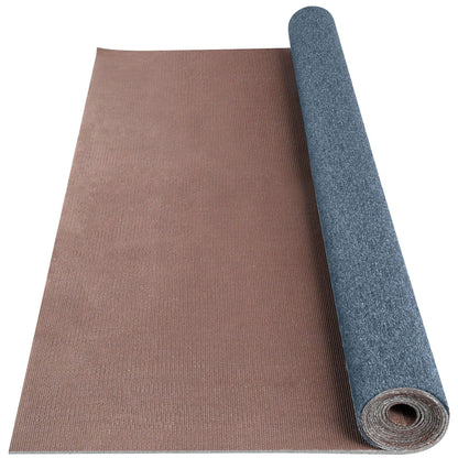 6 ft x 23 ft Gray Polyester Marine Carpet - Boat Rug