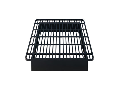Queen Black Metal Bed Frame - Modern Bedroom Base