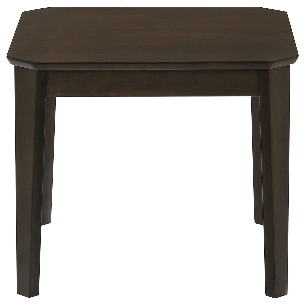Amaro Dark Brown 3-Piece Coffee & End Table Set - Solid Wood