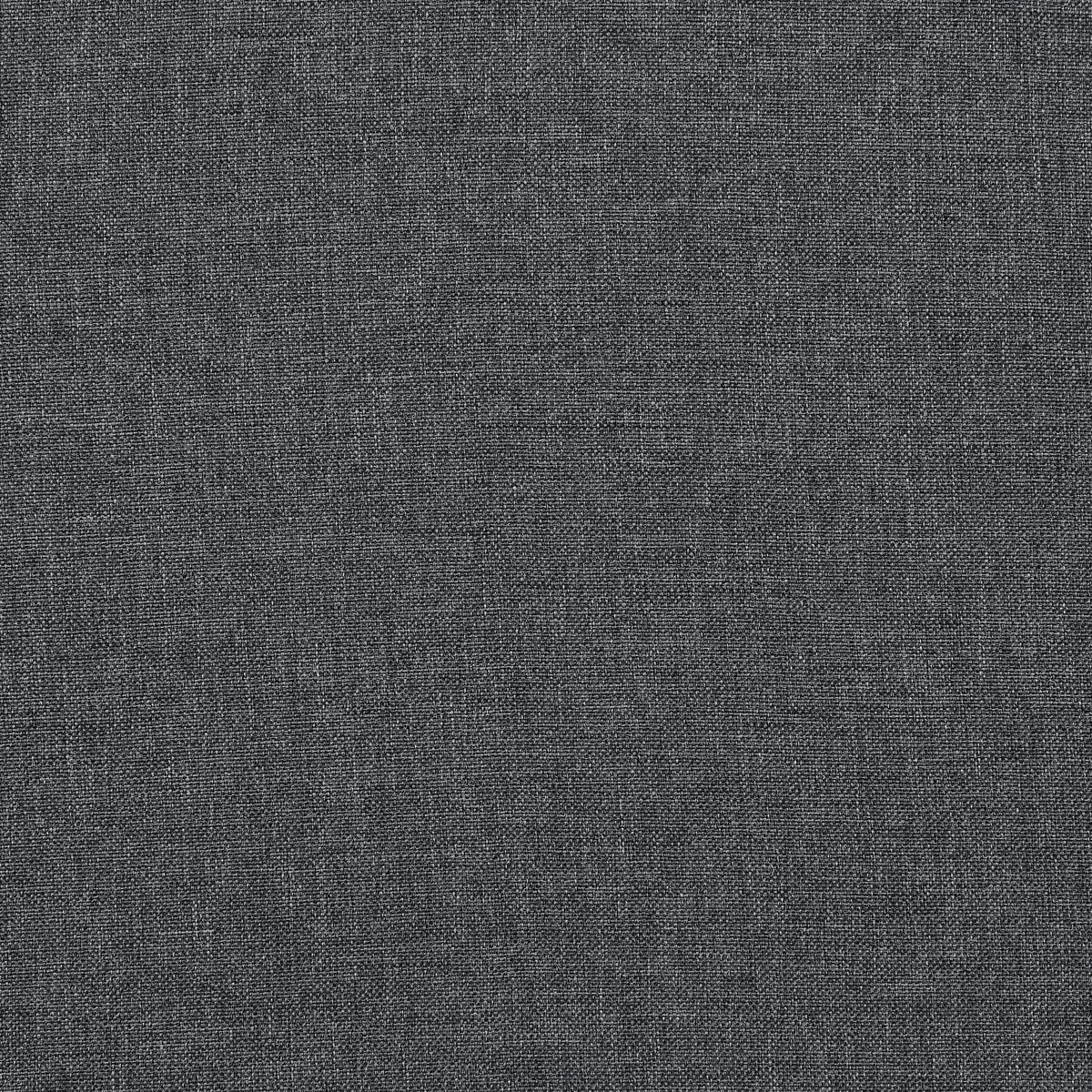 Dark Gray Linen Corner Sofa - 3 Seat with Storage