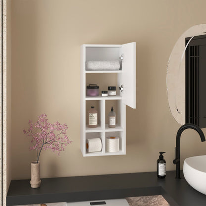 Modern Wall Mounted Bathroom Cabinet for Toiletries Storage