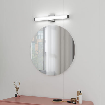 Black Iron Vanity Light - 24.8" Bathroom Light Fixture