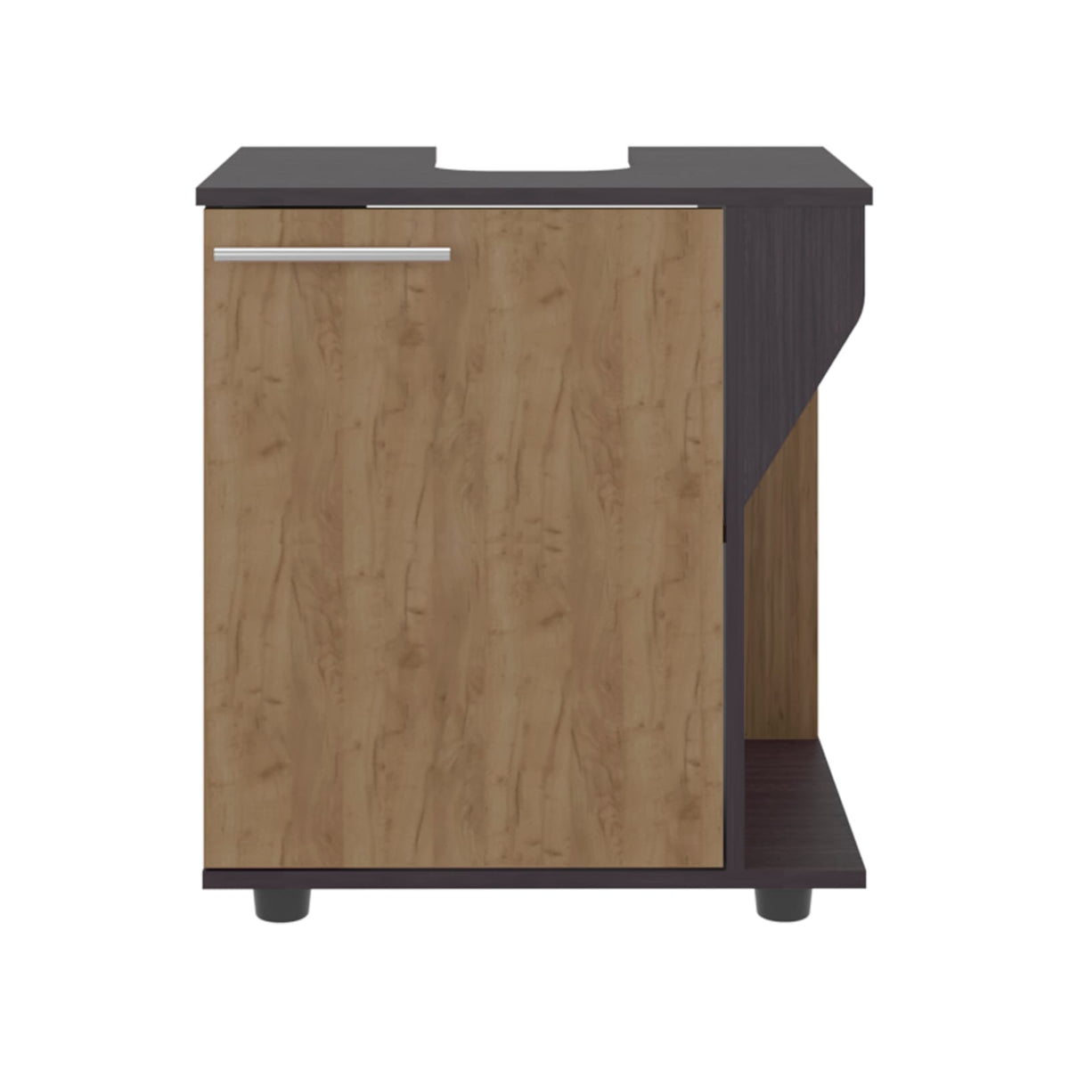 Phillips Under Sink Cabinet - Black, Double Door Storage Unit