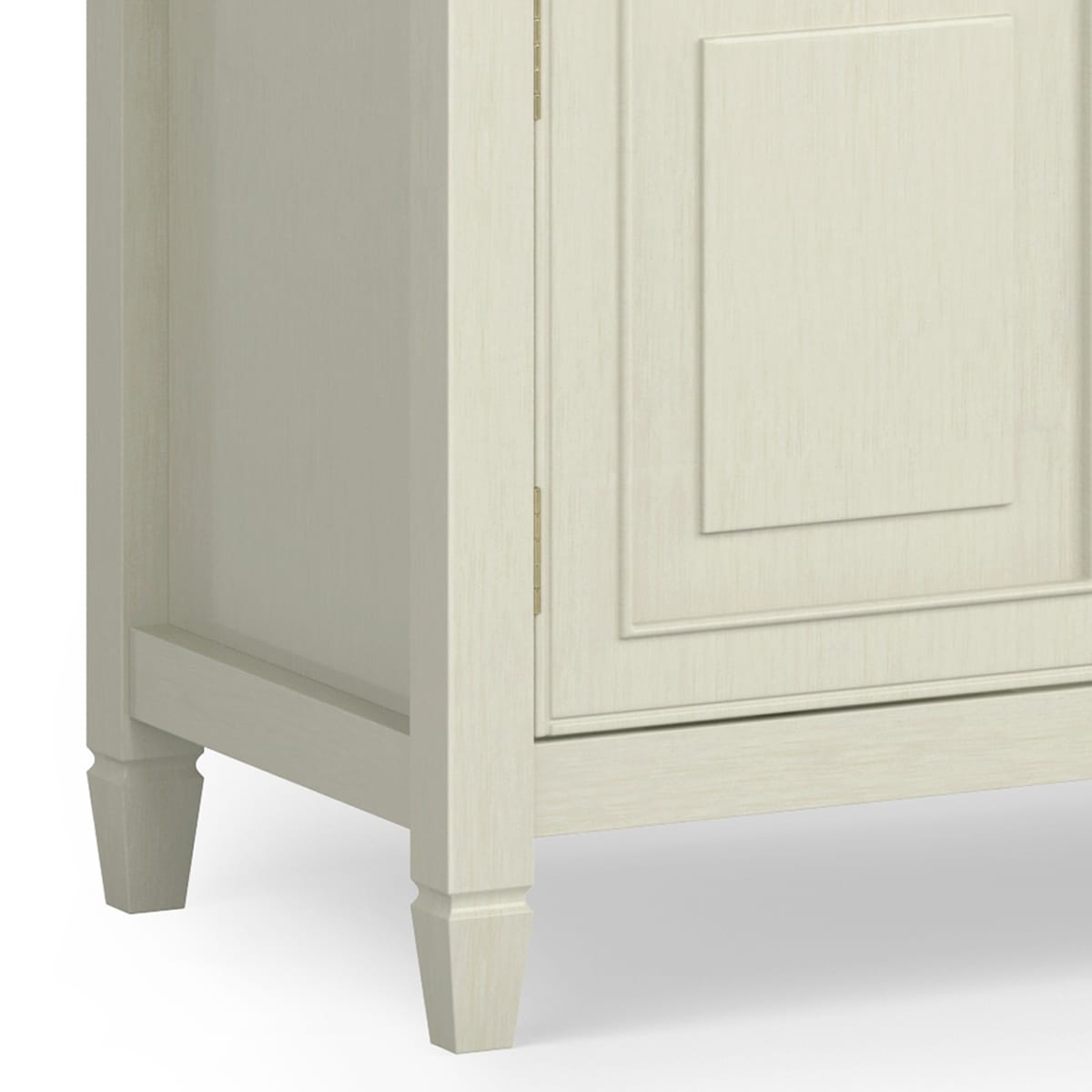 Connaught 72 Inch Solid Wood TV Stand - Antique White