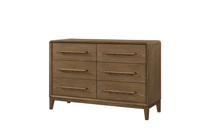 Small Dresser - Latte: Solid Wood & MDF Storage for Bedroom