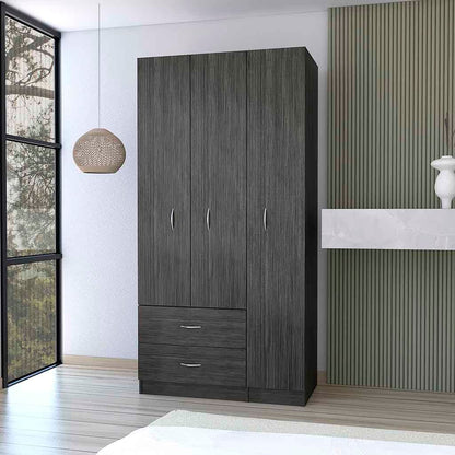 Three Door Armoire - Storage & Style for Bedrooms