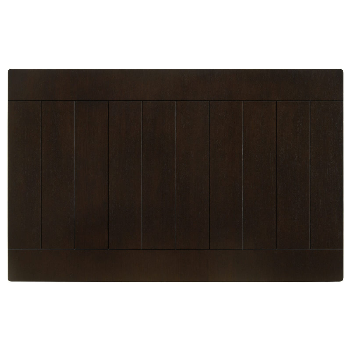 Espresso Cappuccino Rectangular Dining Table 66" x 42"