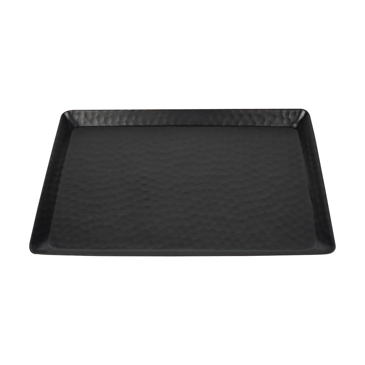 Hammered Aluminum Vanity Tray for Bathroom Storage Oil Rubbed Bronze
