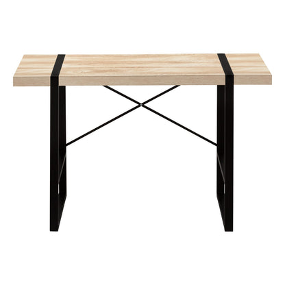 Industrial Computer Desk - 48" Natural Laminate