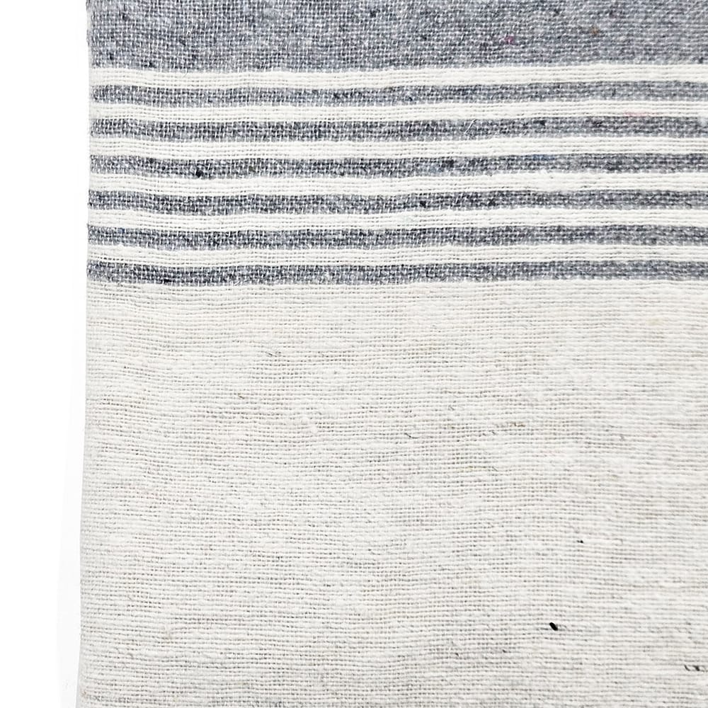 50x60" Conrad Gray Throw Blanket, 2 Pack - Cotton Comfort
