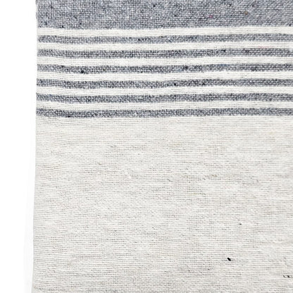 50x60" Conrad Gray Throw Blanket, 2 Pack - Cotton Comfort