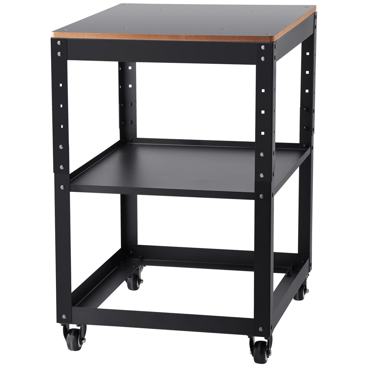 Planer Stand - Adjustable Height, 100 lb Capacity, Black Metal