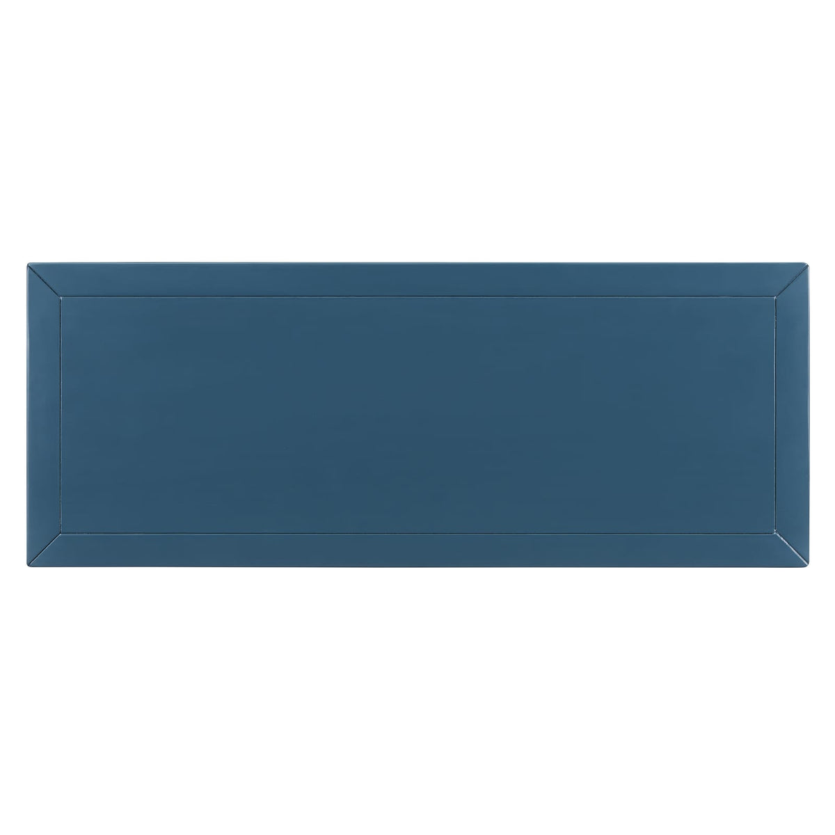 Dark Navy Console Table - Storage & Display for Living Room