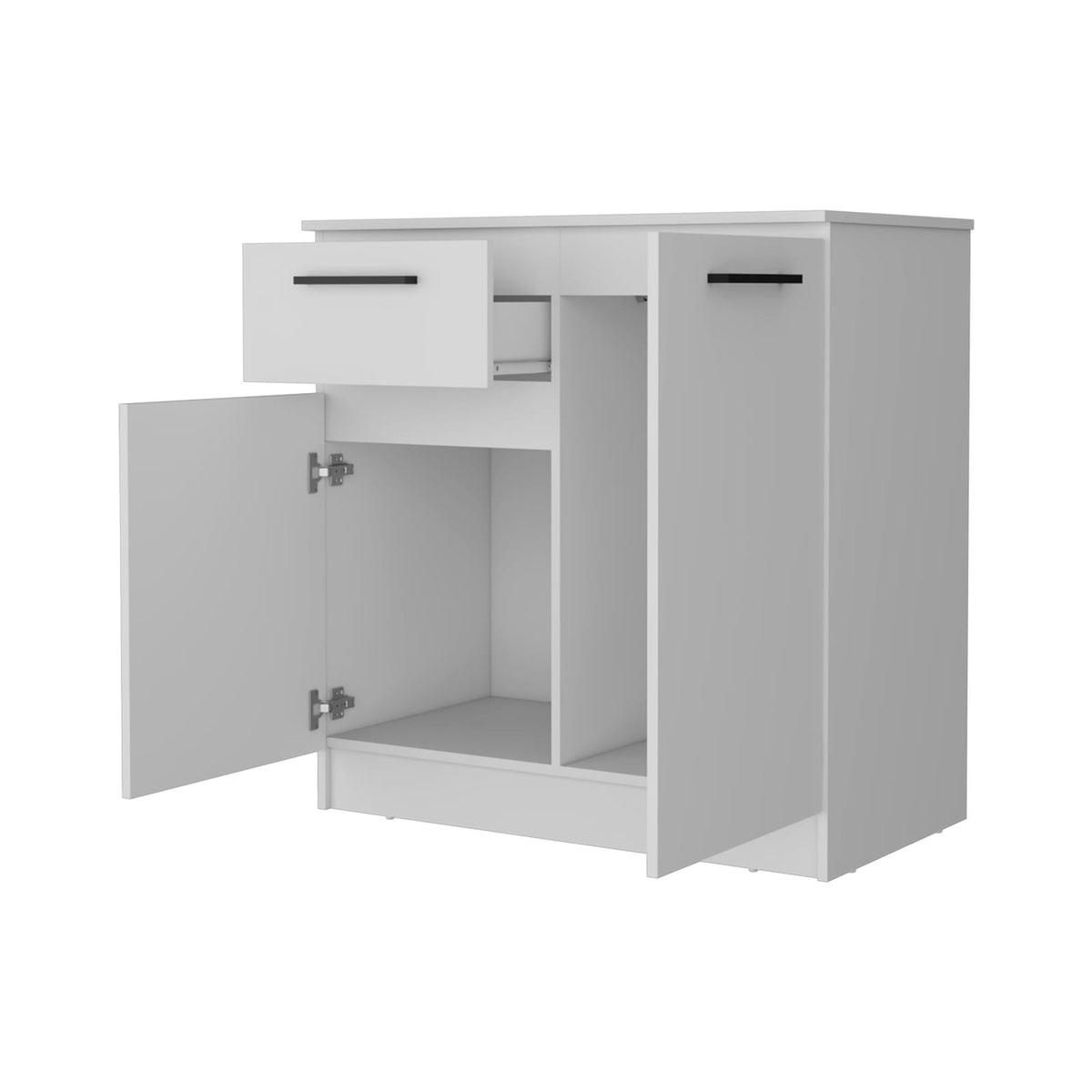 White Bedroom Dresser - 36" Wide Storage Chest