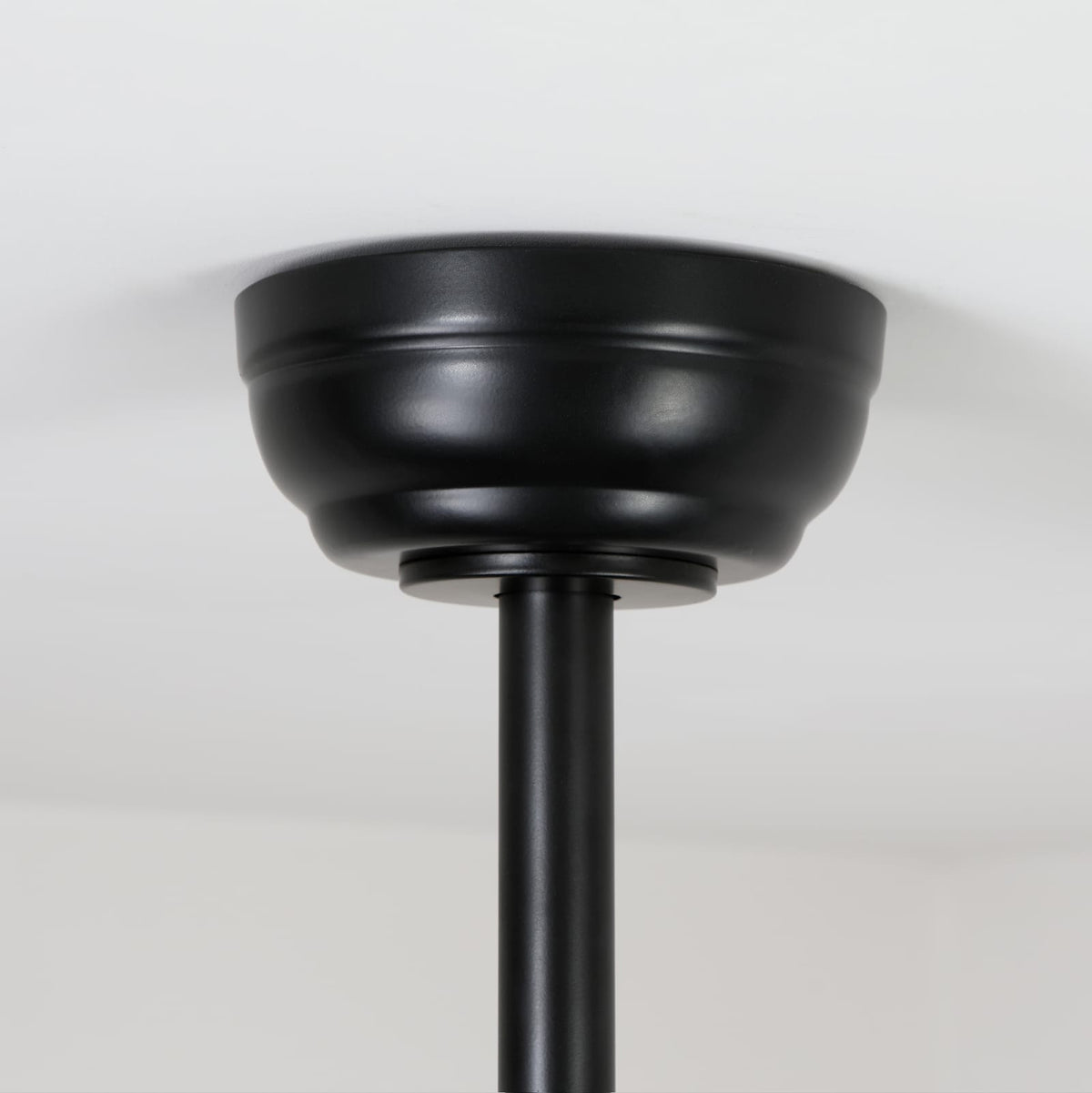 52 Inch Black Iron Ceiling Fan with Lights