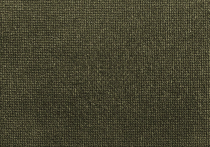 Green Polyester Accent Chair with Walnut Metal Legs for Living Rooms