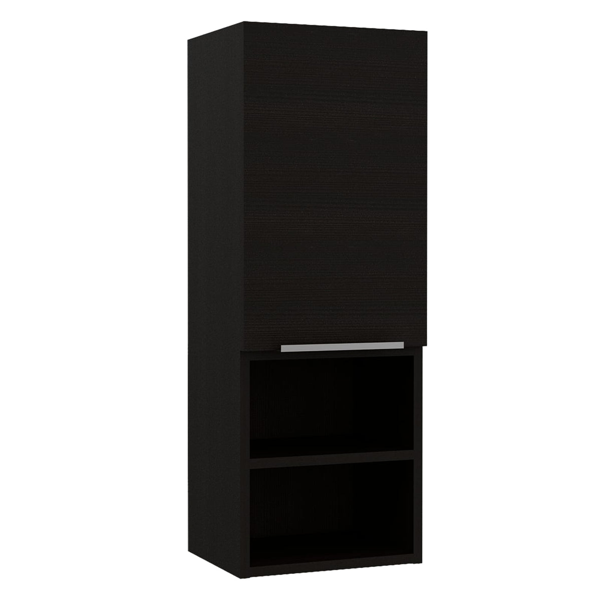 Black Medicine Cabinet - 32" Tall Storage Unit