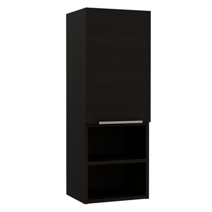 Black Medicine Cabinet - 32" Tall Storage Unit
