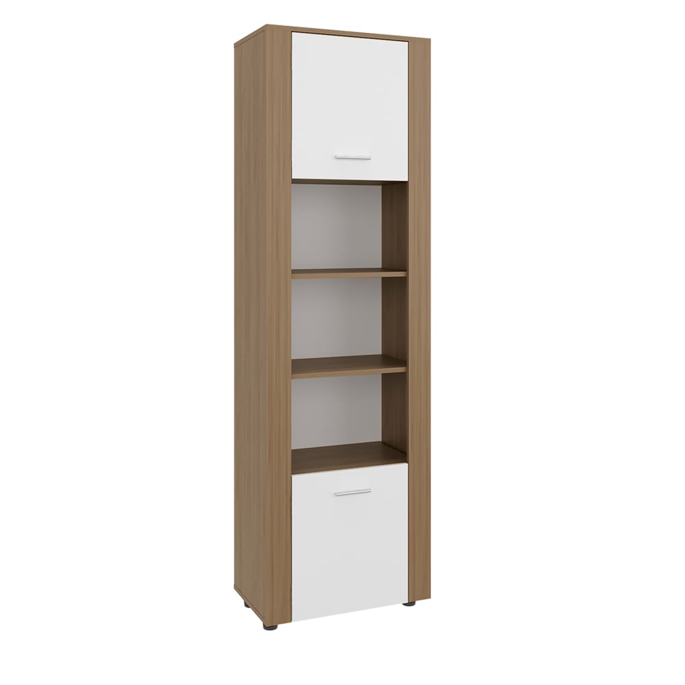 Multi-Color Dupont Bookcase - 5 Shelf Storage Cabinet for Home Office