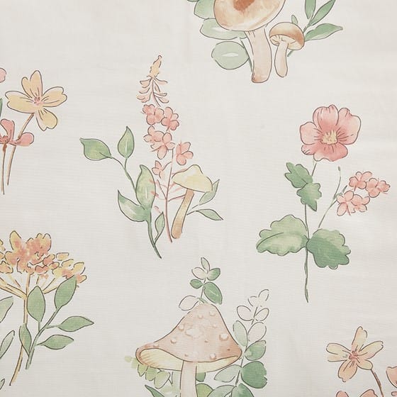 Full Polyester Mushroom Bedding Set