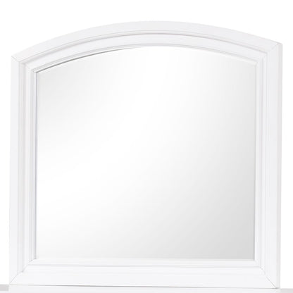 Meade G8975-M White Wood Vanity Mirror - 42"H
