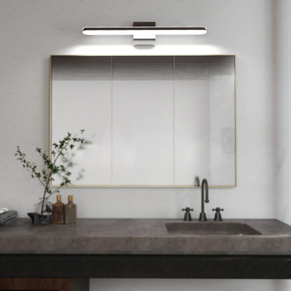 Chrome Dimmable Bathroom Vanity Lights - 24 Inch Modern Sconces