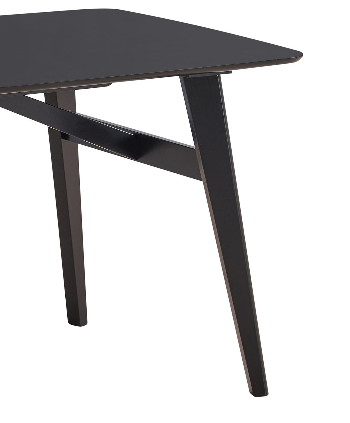 Black Finish Dining Table - 35" x 71" for Dining Room