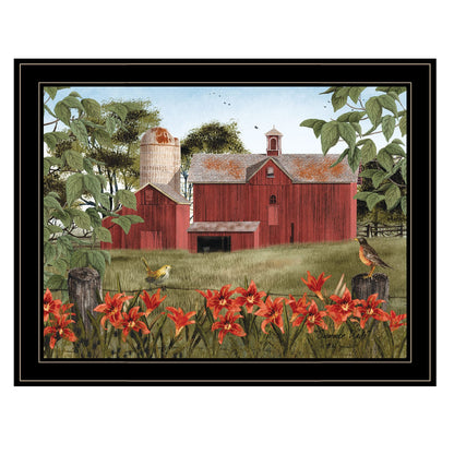 Black Framed Wall Art Print - Bedroom Decor