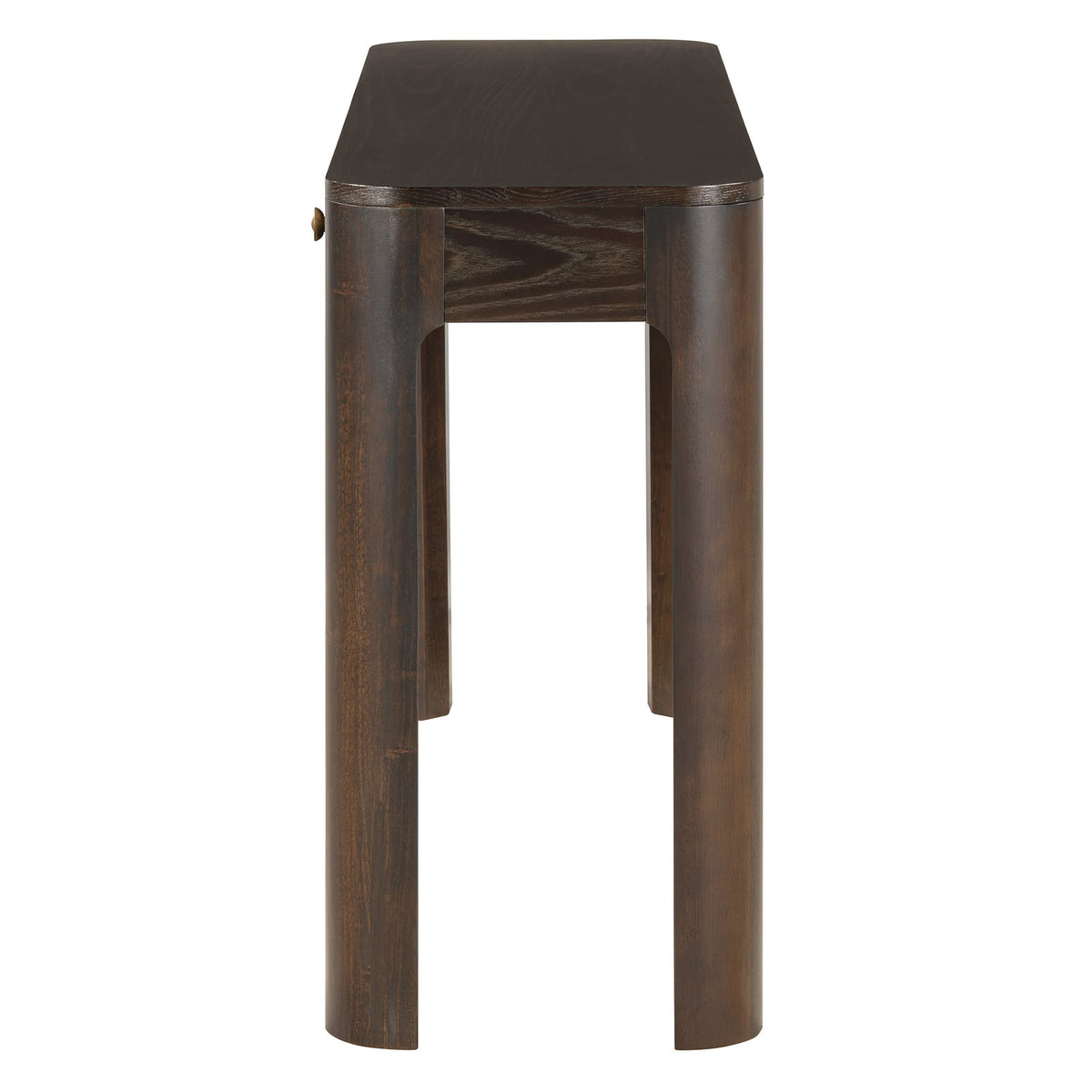 Espresso Solid Wood Console Table - 52" Entryway Table