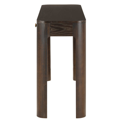 Espresso Solid Wood Console Table - 52" Entryway Table