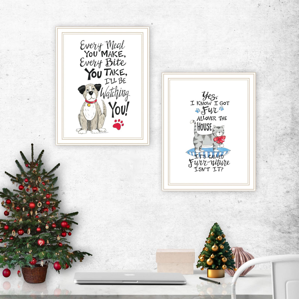 Wood & Paper Framed Wall Art - Multicolor Dcor