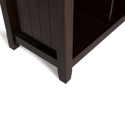 Acadian 57 Inch Wide Solid Wood Sofa Table - Dark Brown