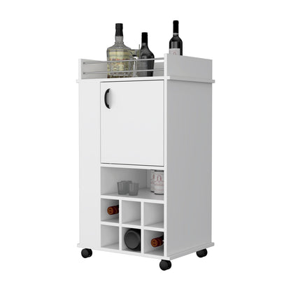 White Engineered Wood Nightstand with Two Drawers for Dining Room