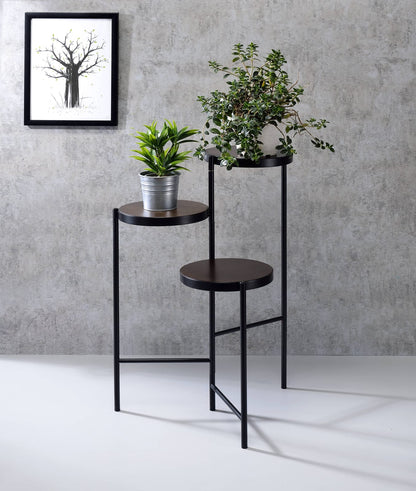 Black Metal Plant Stand - 3 Tier Storage