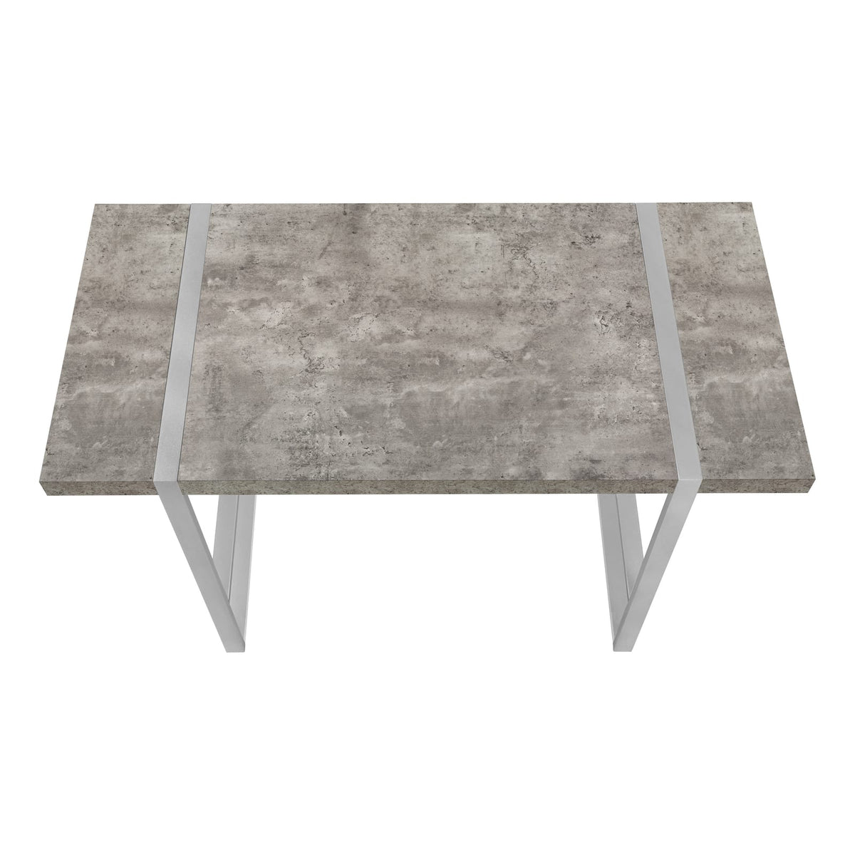 Grey Concrete Computer Desk - 48"L Home Office Desk