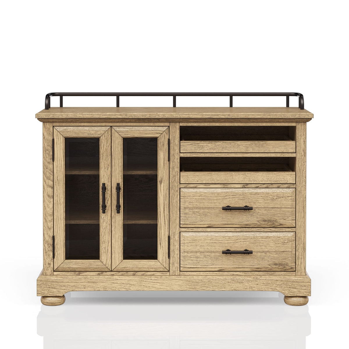 Caramel Solid Wood Server - Storage & Display