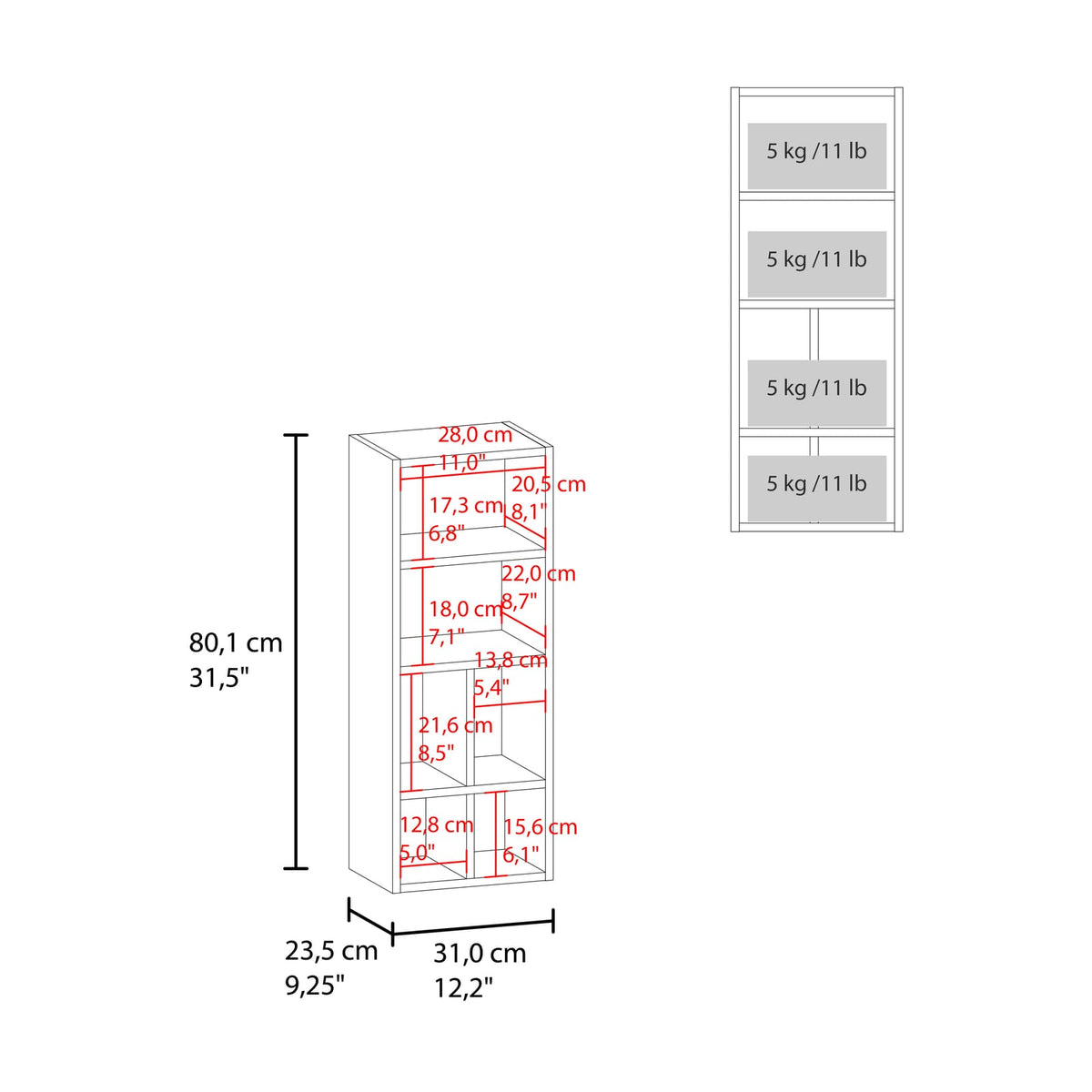 Modern Wall Mounted Bathroom Cabinet for Toiletries Storage