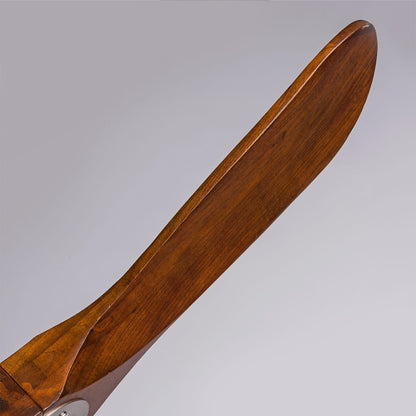 52" Solid Wood Ceiling Fan - Dark Walnut, Outdoor Porch Patio