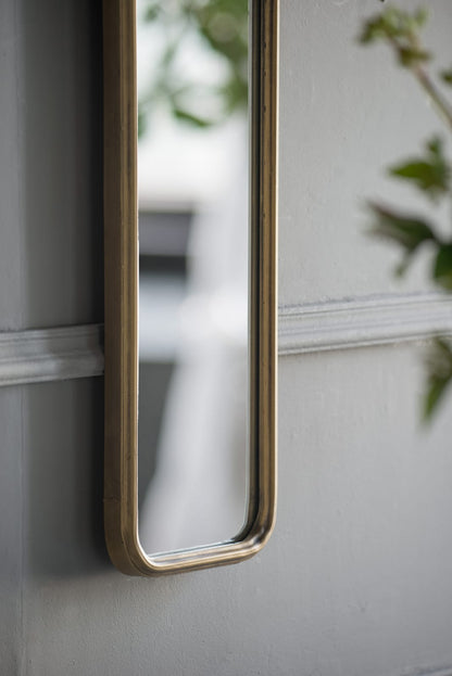 47 Inch Gold Metal Full Length Mirror