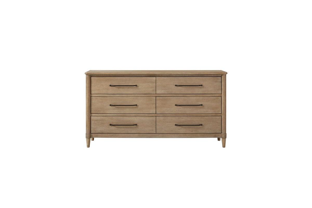 6 Drawer Dresser for Bedroom Storage and Organization