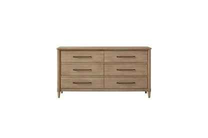 6 Drawer Dresser for Bedroom Storage and Organization