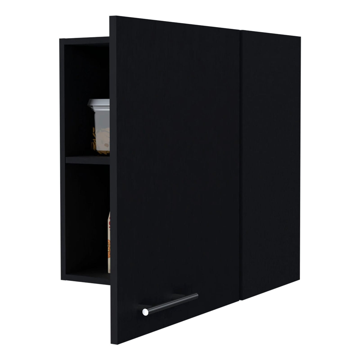 Wenge Wall Cabinet - Bathroom Storage Solution