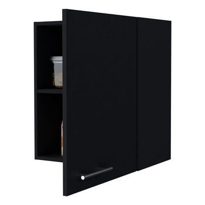 Wenge Wall Cabinet - Bathroom Storage Solution