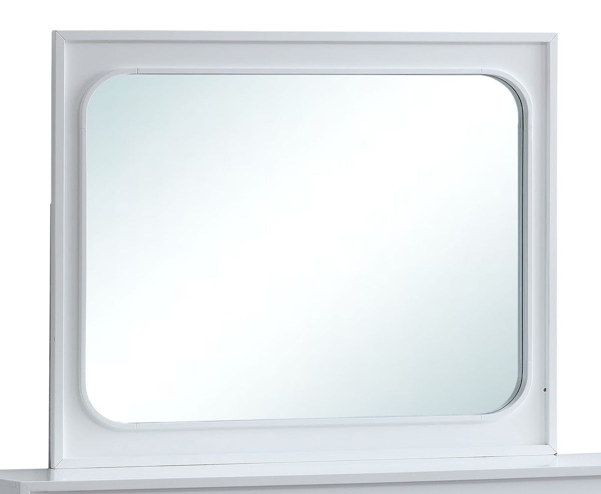 White Mirror Vanity - Modern Design, 45x36"