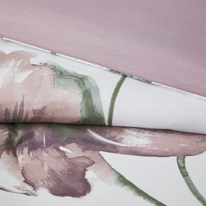 Twin Floral Comforter Set - Mauve Comfort & Style