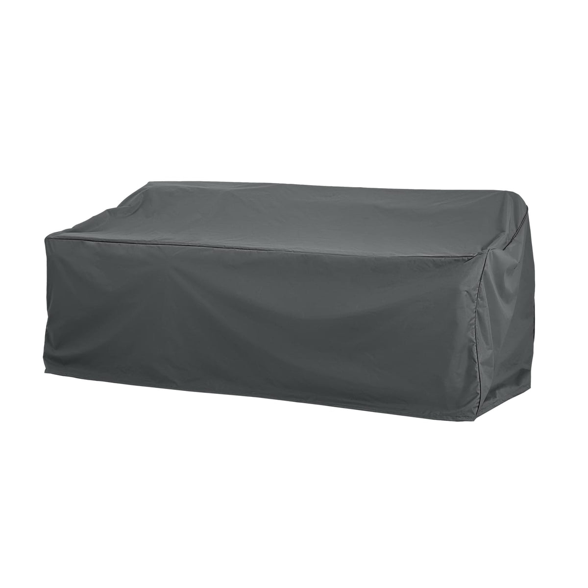 Dark Gray 3 Seater Patio Sofa Cover - Outdoor Fabric