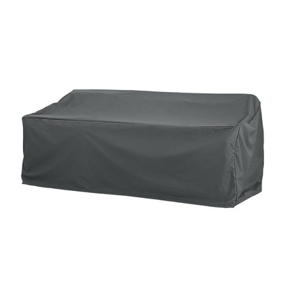 Dark Gray 3 Seater Patio Sofa Cover - Outdoor Fabric