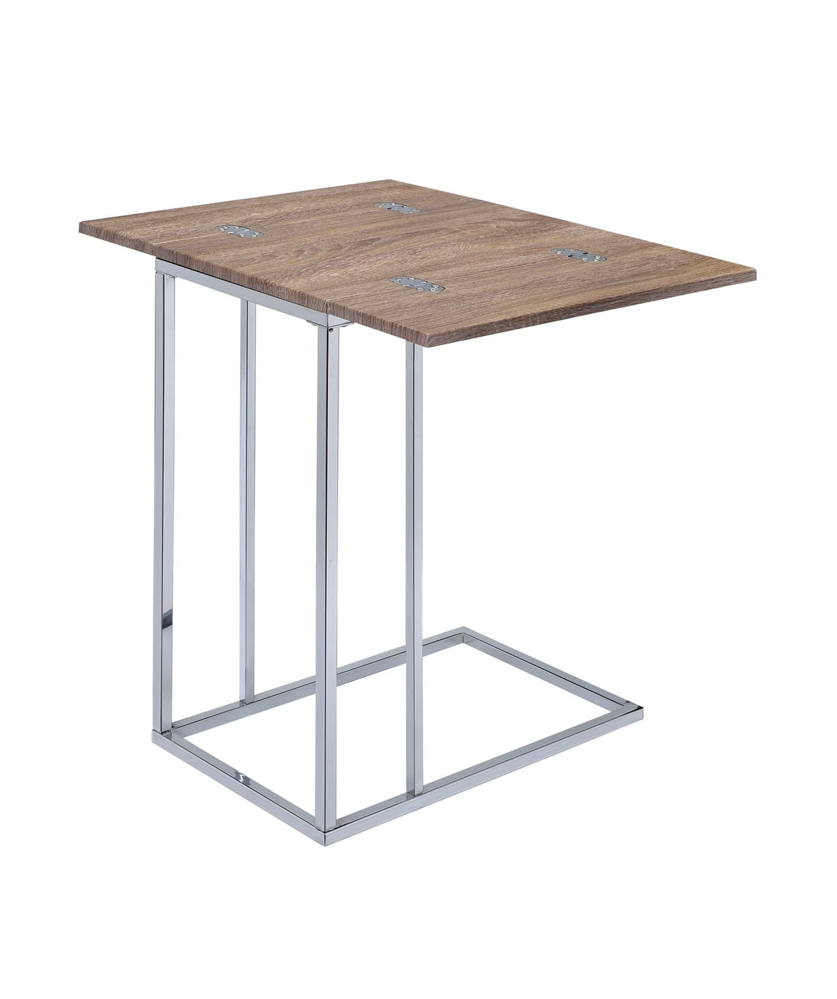 18" x 24" Oak Accent Table with Swivel Extension Top