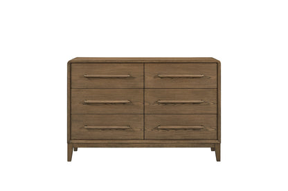 Small Dresser - Latte: Solid Wood & MDF Storage for Bedroom