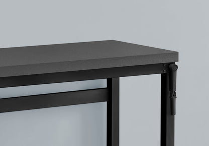 Grey Adjustable Computer Desk - Home Office Workstation